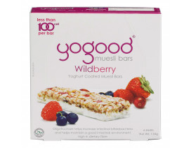 Yogood Wildberry Yoghurt Coated Muesli Bars - Carton (Free 1 Carton for every 10 cartons ordered)