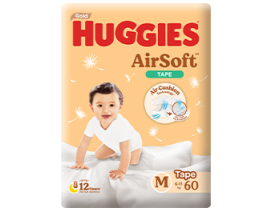 Huggies Air Soft Pants - L - Carton