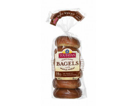 Toufayan Bakery Whole Wheat Bagels (6ct) - Carton