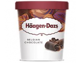 Haagen Dazs Pint Belgian Chocolate - Carton