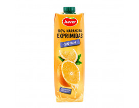 Juver 100% Fresh-Squeezed Orange Juice without Pulp - Case