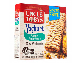 Uncle Tobys Yoghurt Topps Mango And Passionfruit Muesli Bar - Case