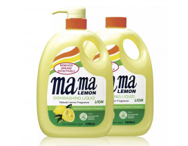 Mama Lemon Dish Washing Liquid Regular Pump with Regular Refill - Carton