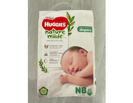 Huggies Nature Made Diaper New Born - Carton