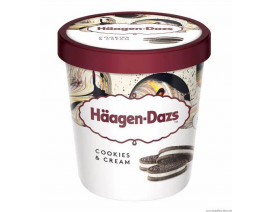 Haagen Dazs Pint Cookies & Cream - Carton