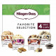 Haagen Dazs Favorite Selection (4s x 100ml) - Carton