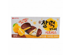 Lotte Rice Cake Choco Pie Citrus - Carton