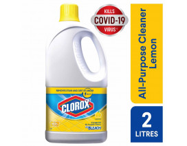Clorox Clean-Up All Purpose Cleaner with Bleach, Lemon, 2L - Case