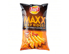 Lay's Maxx Hot Wings Potato Chips - Carton