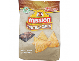 Mission Triangle Yellow BBQ Fried Chips - Carton 