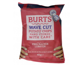 Burts Firecracker Lobster Potato Chips -  Carton