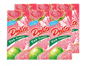 Delite Pink Guava Drink - Carton