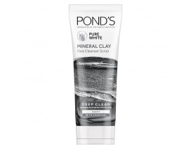 Ponds Pure White Mineral Clay Face Cleansing Scrub (Indo) - Case