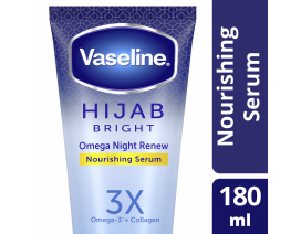 Vaseline Serum Hijab Omega Night Renew Nourishing - Carton