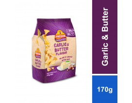 Mission Triangle Yellow Garlic & Butter Fried Chips - Carton 