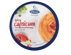 Chris'S Foods Chris Homestyle Spicy Capsicum Dip -  Carton