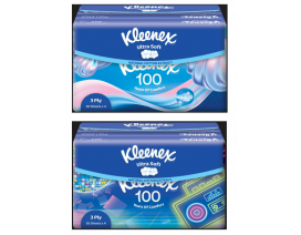 Kleenex 3-Ply Soft Pack 3Ply Limited Edition Facial Tissue 4 x 50's - Carton