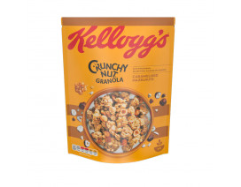 Kellogg's Crunchy Nut Oat Granola Caramel Hazelnut Cereal - Carton