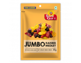 Tong Garden Sungift Jumbo Raisins  Medley - Carton