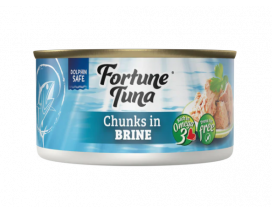 Fortune Tuna Chunks In Brine- Carton