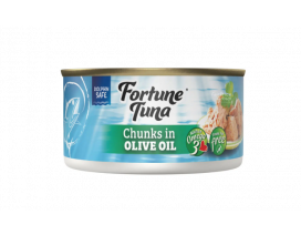 Fortune Tuna Chunks In Olive Oil- Carton