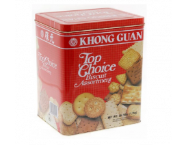 Khong Guan Top Choice Biscuits Assortment - Carton