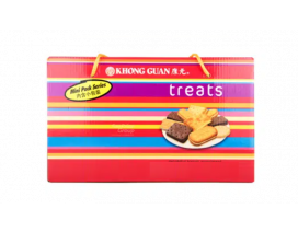 Khong Guan Treats Biscuits Assortment - Carton