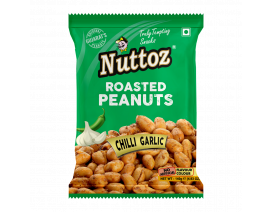 Nuttoz Roasted Peanuts - Chili Garlic - Carton