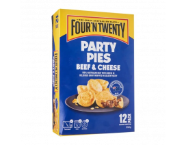 Four N Twenty Beef And Cheese Party Pie 12s - Carton 