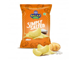 Balaji Wafers Simply Salted Potato Chips - Carton