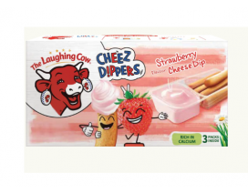 The Laughing Cow Cheez Dippers Strawberry  - Carton