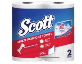 Scott Kitchen Towel Rolls 2 x 55's - Carton