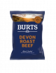 Burts Devon Roast Beef Potato Chips -  Carton