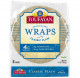 Toufayan Bakery Classic Plain Wraps 6ct - Carton