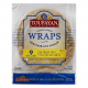 Toufayan Bakery Low Carb & Low Sodium Wraps, 5ct - Carton