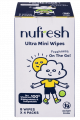 Nufresh Ultra Mini 8Sx4 Sanitizing Wipes - Carton